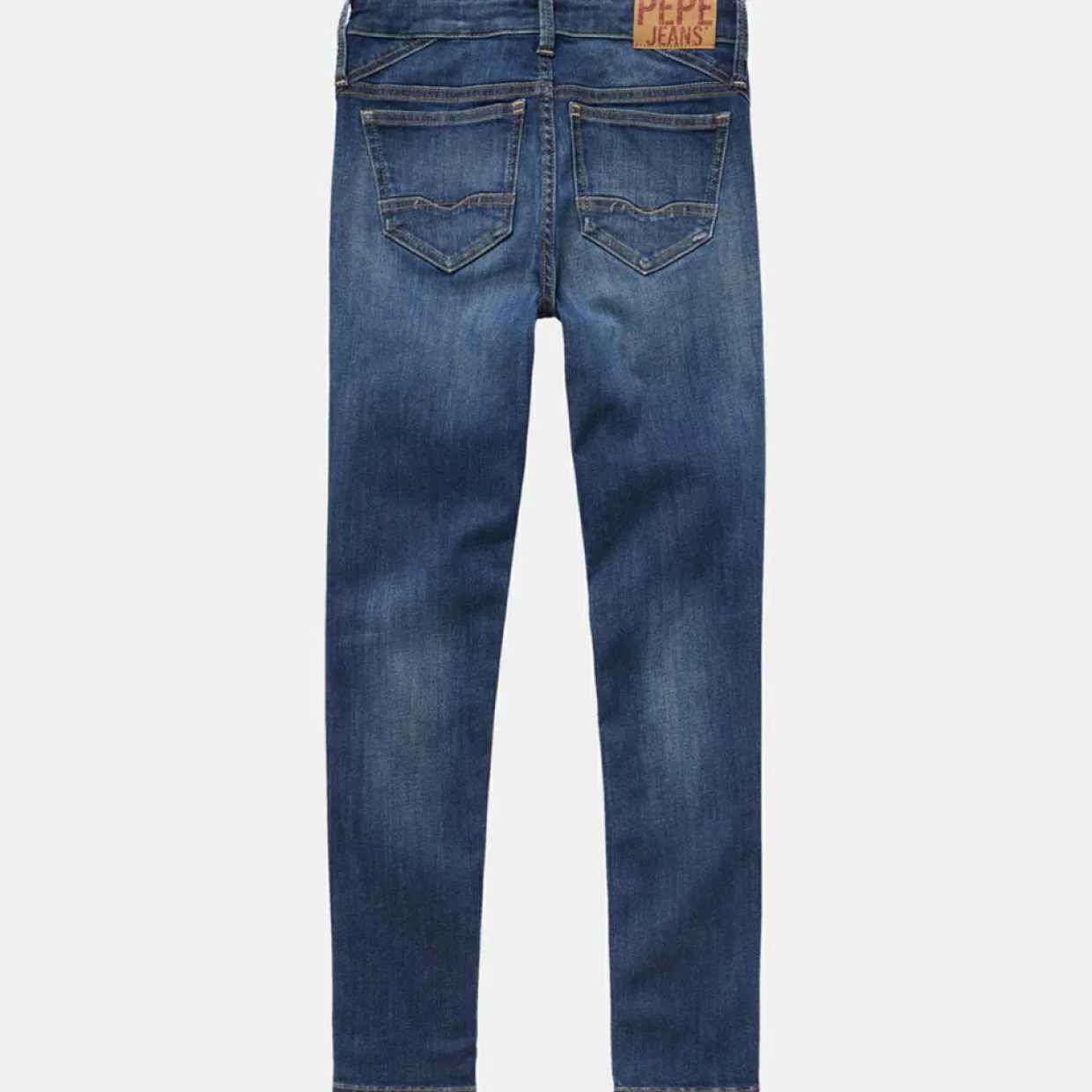 Jean Skinny Pixlette délavé bleu-Pepe Jeans Discount