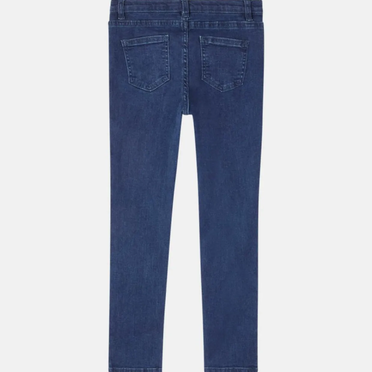 Jean Skinny Sarah en Toile de coton bio bleu-Galeries Lafayette & Kids Online