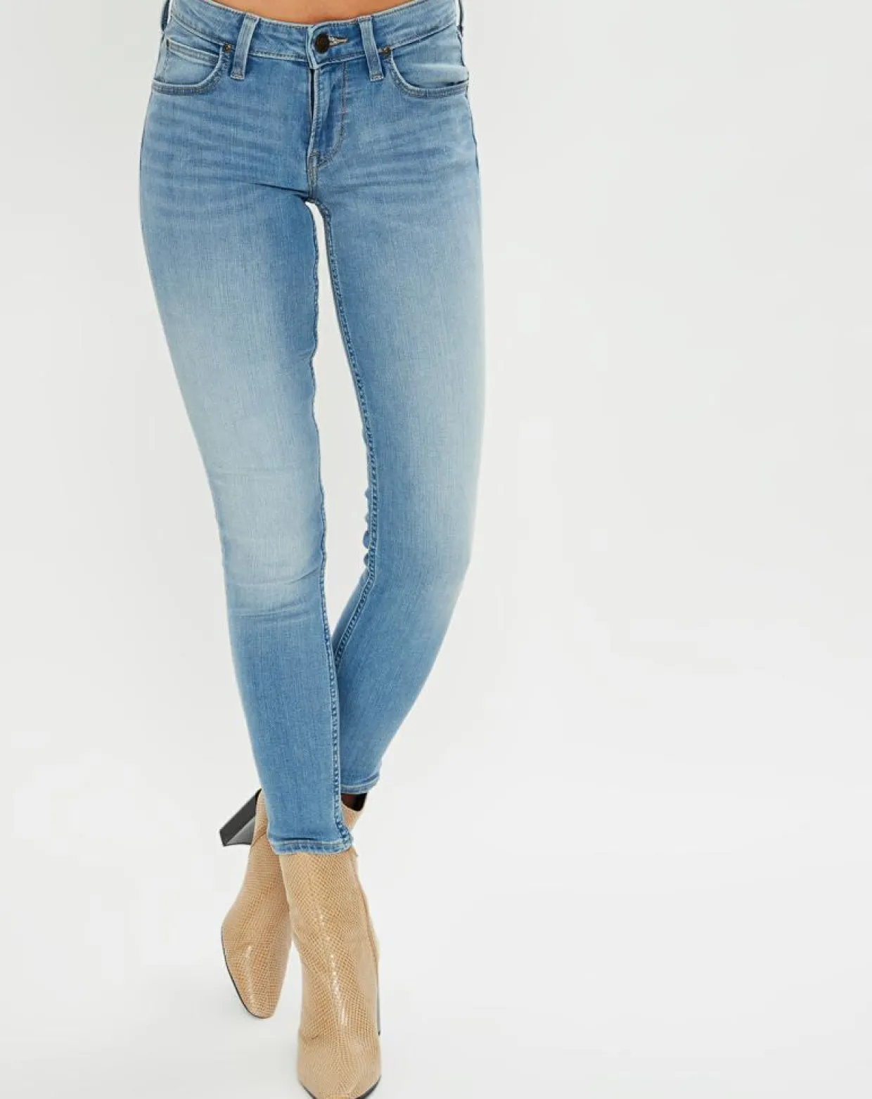 Jean Skinny Scarlett Mr bleu clair-Lee