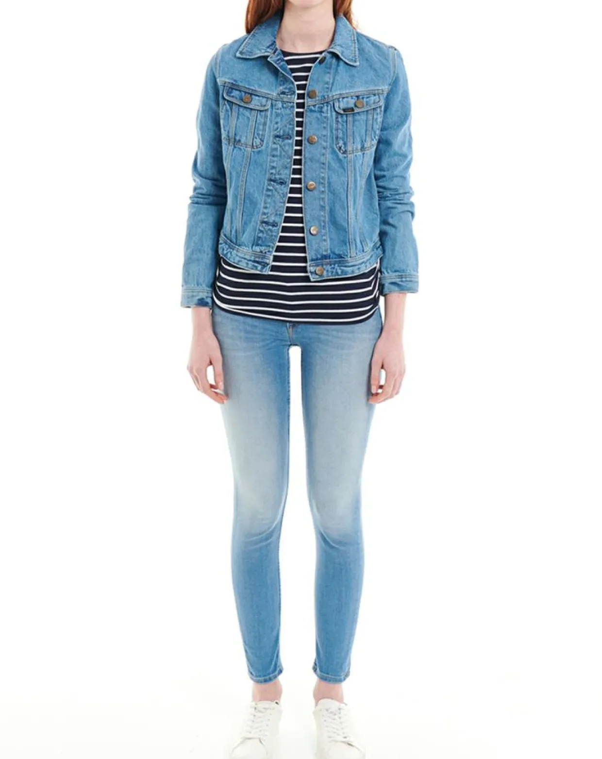Jean Skinny Scarlett Mr bleu clair-Lee