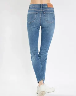 Femme Marc O'Polo Jeans^Jean Skinny Taille haute bleu moyen