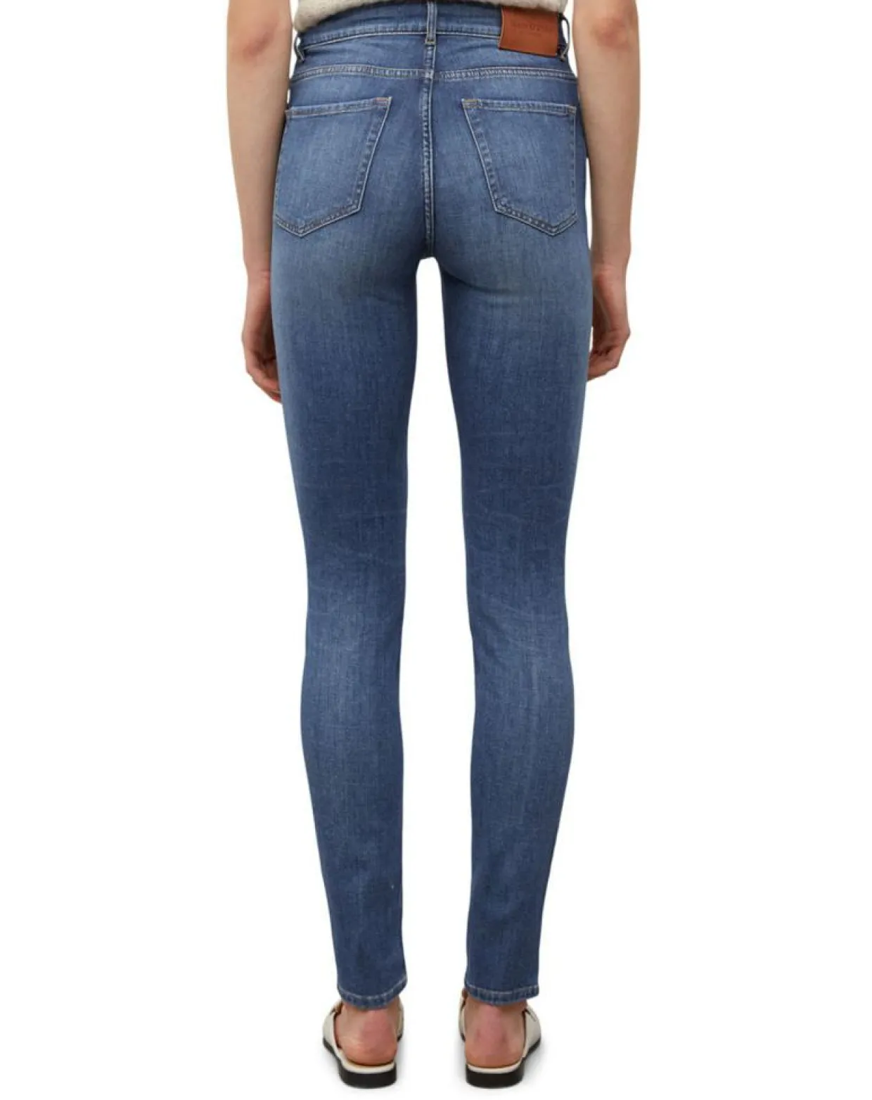 Femme Marc O'Polo Jeans^Jean Skinny Taille haute bleu moyen