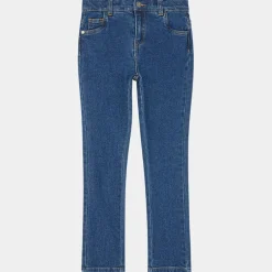 Enfant Galeries Lafayette & Kids Fille^Jean skinny Tarra en Coton bio stretch bleu