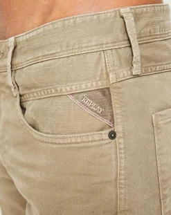 Jean Slim Anbass Hyper Color beige-Replay New