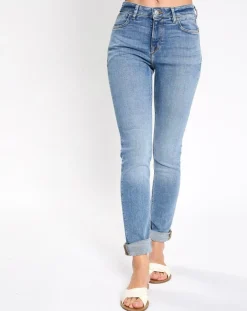 Femme Esprit Jeans^Jean slim bleu clair