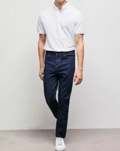 Homme The Kooples Jeans^Jean Slim Brut bleu brut