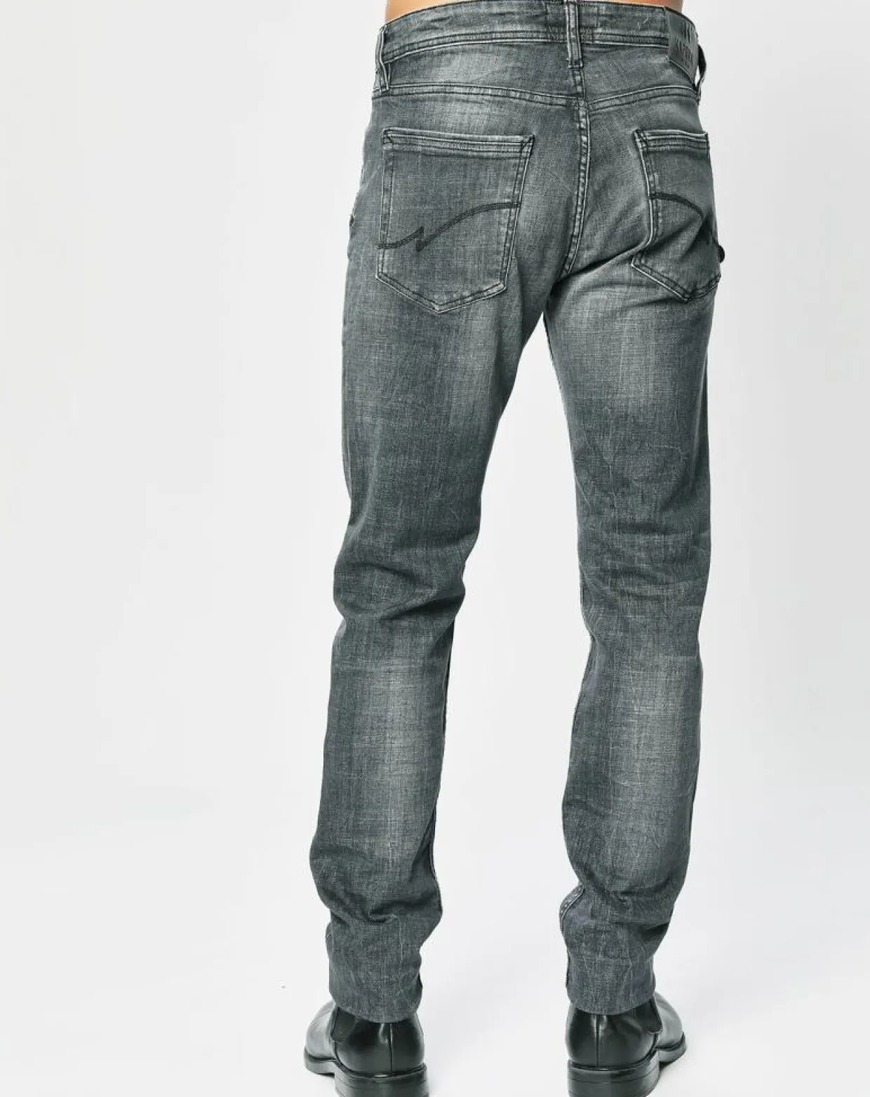 Jean Slim Darko Used noir délavé-Kaporal 5 Discount