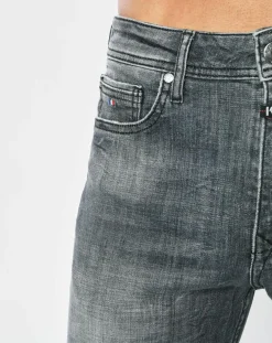 Jean Slim Darko Used noir délavé-Kaporal 5 Discount