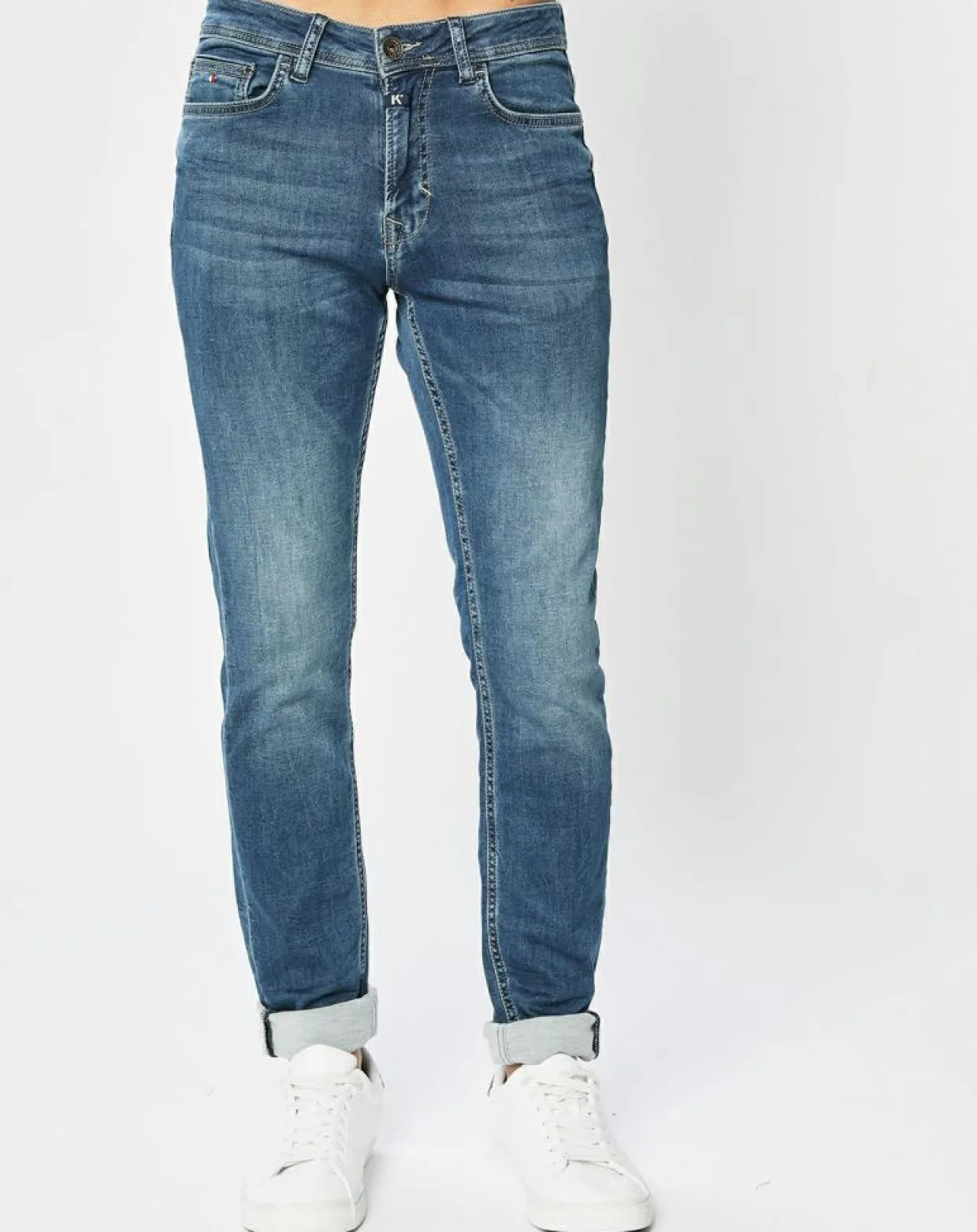 Homme Kaporal 5 Jeans^Jean Slim Daxko Mid bleu moyen