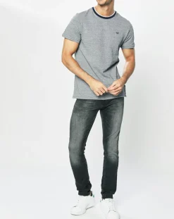 Homme Kaporal 5 Jeans^Jean Slim Daxko noir délavé