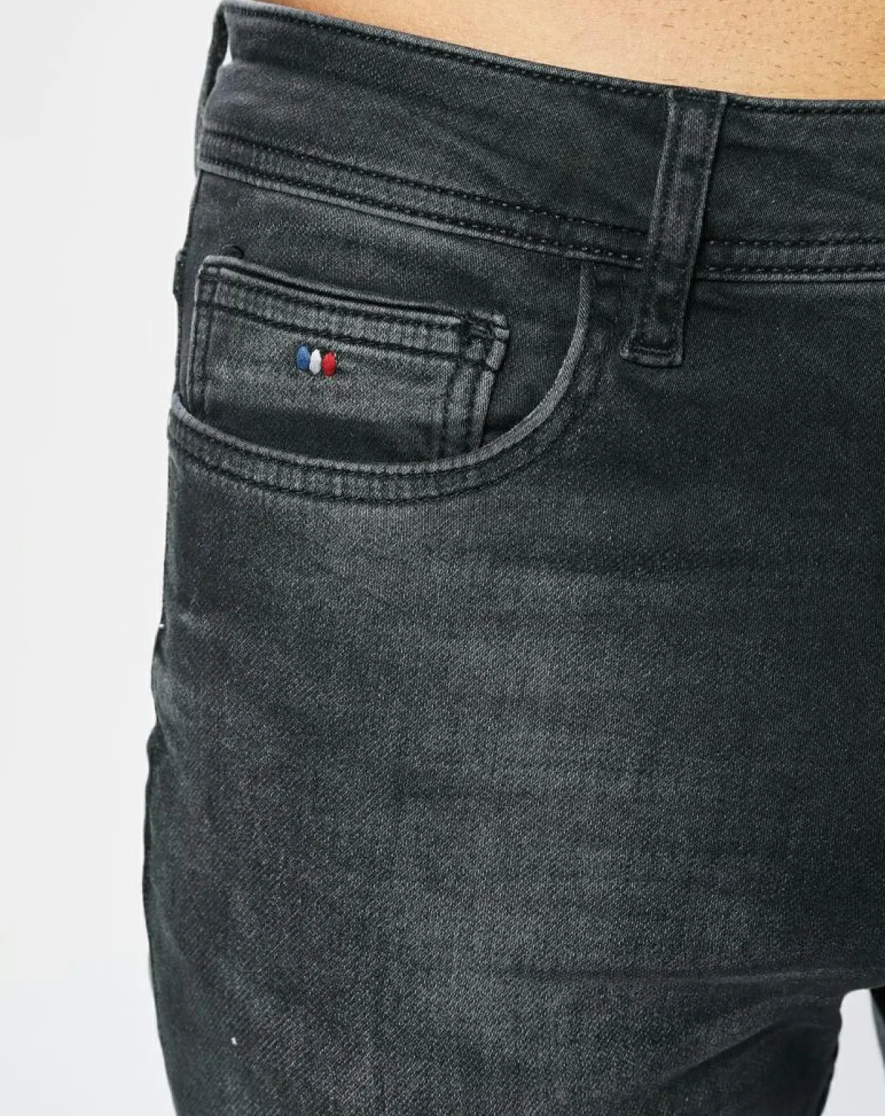 Homme Kaporal 5 Jeans^Jean Slim Daxko noir délavé