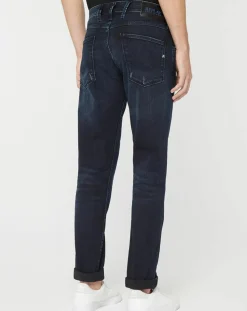 Homme Replay Jeans^Jean Slim en Coton Bio 573 Anbass bleu foncé