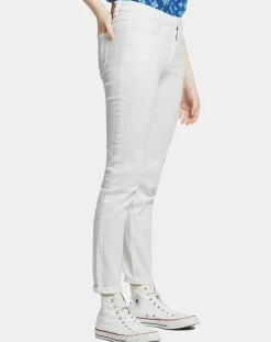 Femme Galeries Lafayette Jeans^Jean Slim en Toile de coton Mina blanc