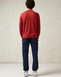 Homme Bellerose Jeans^Jean slim en Toile de Coton organique Peeg bleu foncé
