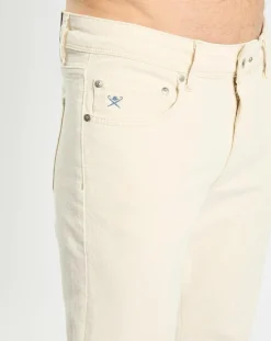Jean Slim Fit écru-Hackett London Sale