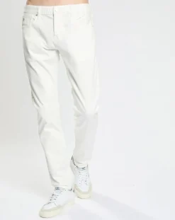 Jean Slim Fit surteint écru-Scotch & Soda Online
