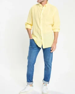 Jean Slim Fit Wash Flex bleu moyen-Hackett London Online