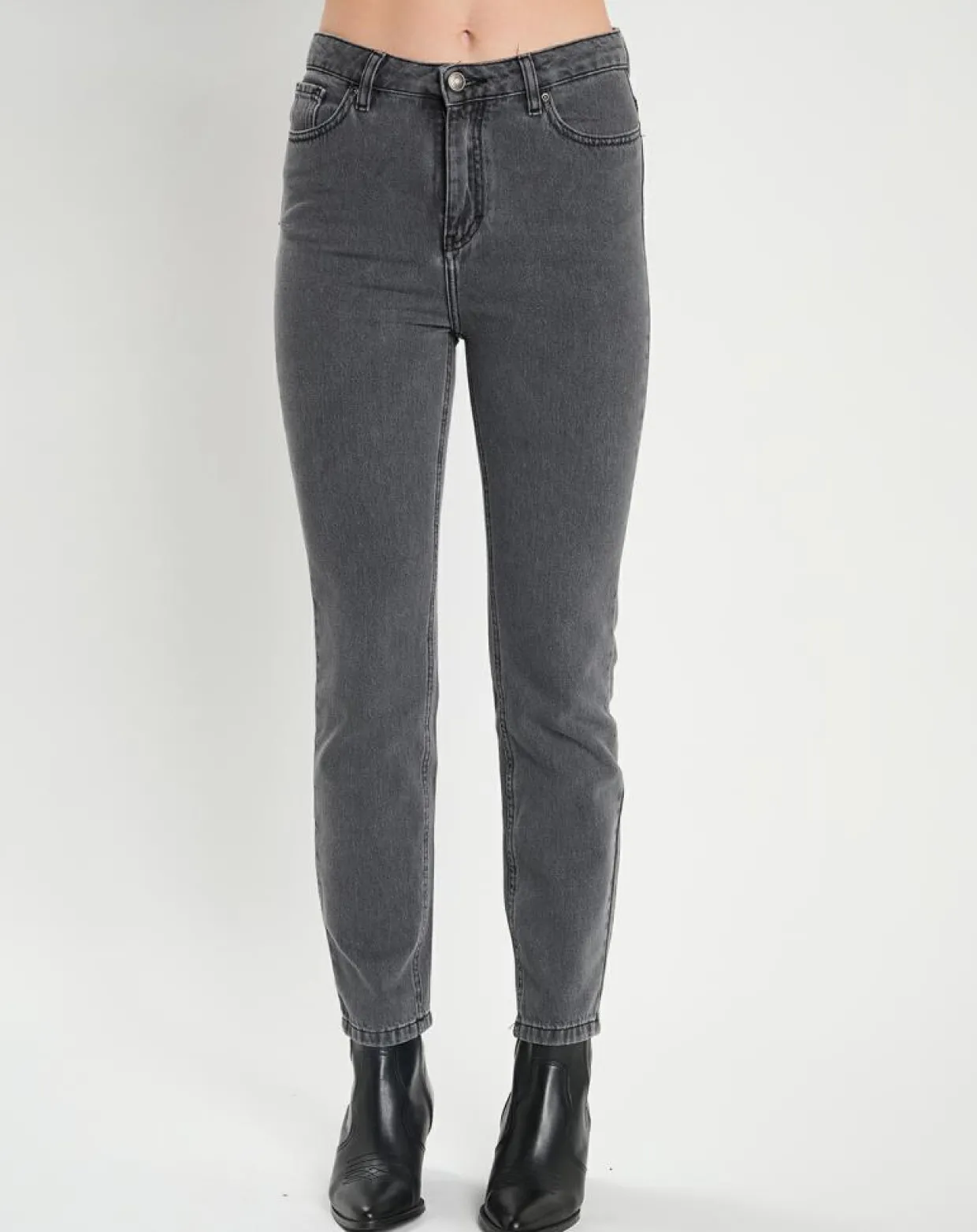 Jean Slim gris-Galeries Lafayette Hot