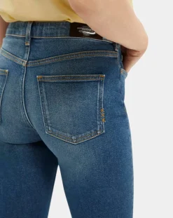Jean Slim High Five Taille Haute bleu-Scotch & Soda Discount