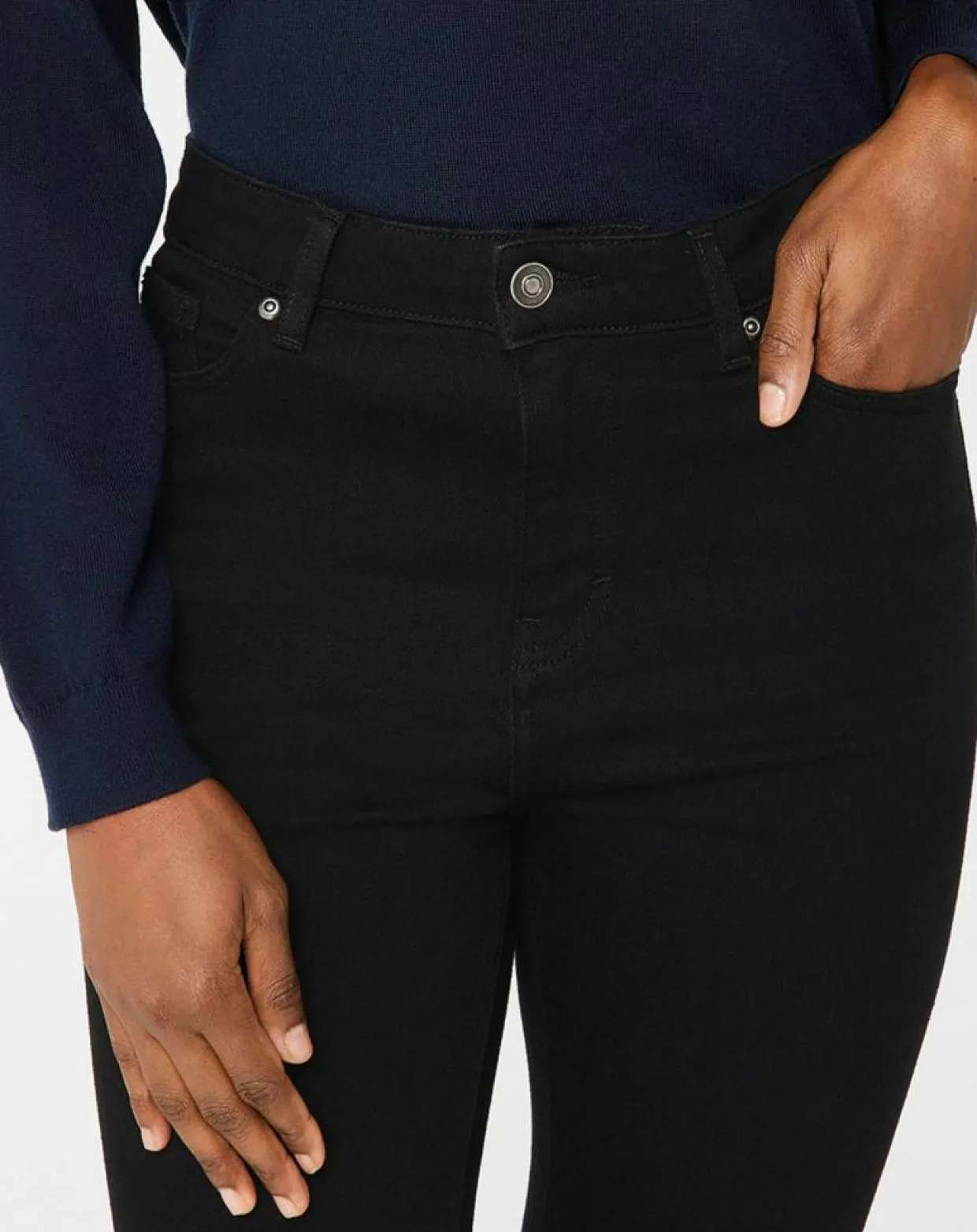 Femme Galeries Lafayette Jeans^Jean Slim noir