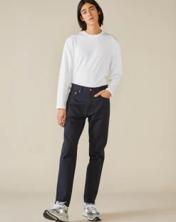 Homme Bellerose Jeans^Jean Slim Pegg marine