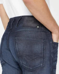 Homme Replay Jeans^Jean Slim Pure Denim Anbass bleu foncé