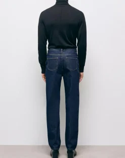 Jean Straight brut bleu brut-The Kooples Best