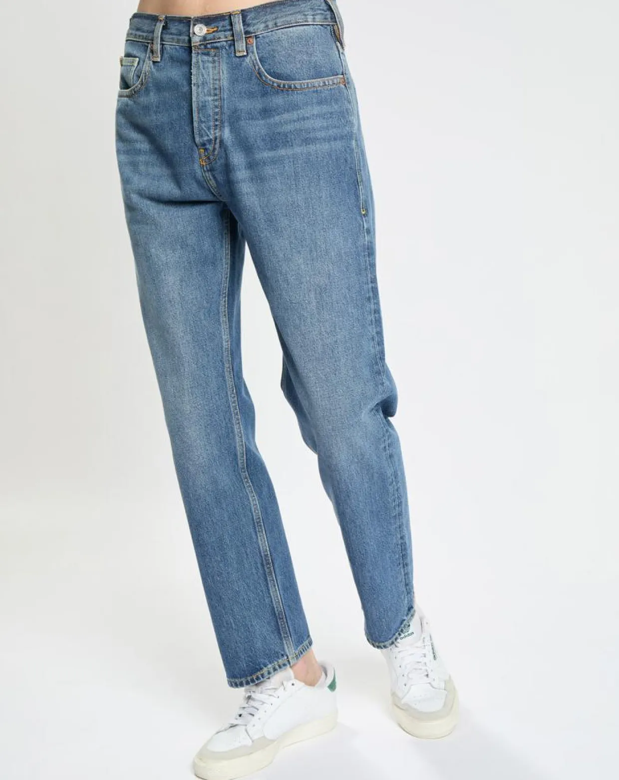 Homme Scotch & Soda Jeans^Jean Straight Coton Organic bleu jean moyen