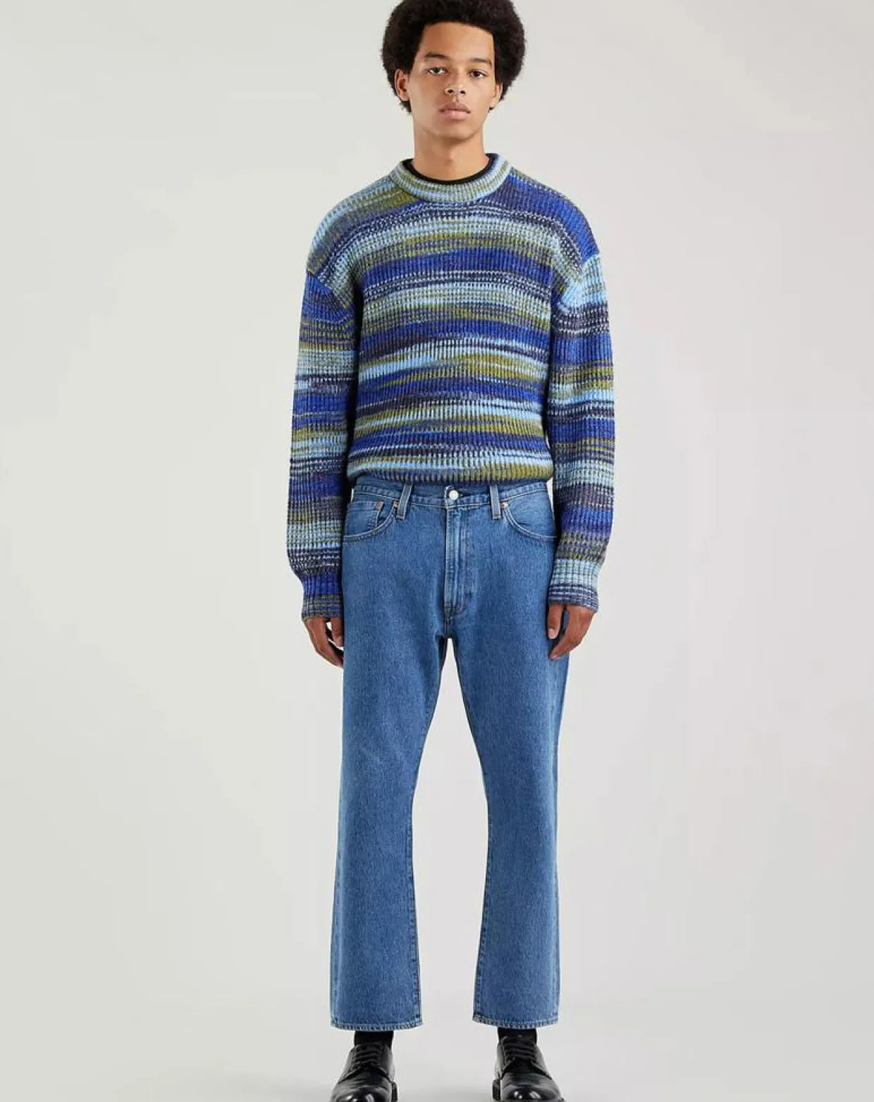 Jean straight crop 551z bleu-Levi's® Online