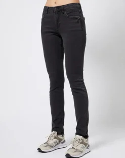 Jean stretch Slim Fit gris foncé-Esprit Discount