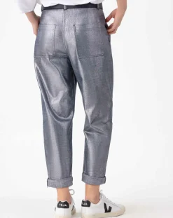 Femme Indies Jeans^Jean Timee bleu/argenté