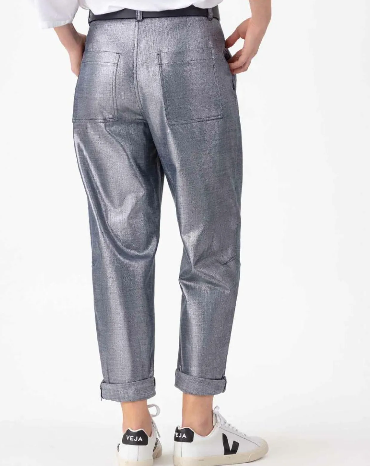 Femme Indies Jeans^Jean Timee bleu/argenté