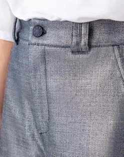 Femme Indies Jeans^Jean Timee bleu/argenté