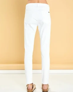 Jean Twiggy blanc-Acquaverde Online
