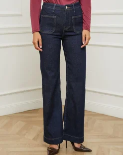 Jeans Adele bleu-L'Armoire de Suzette