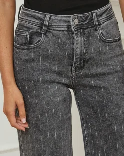 Jeans Valentine gris-L'Armoire de Suzette New