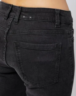 Femme Esprit Jeans^Jegging à taille mi-haute Slim Fit délavé gris foncé