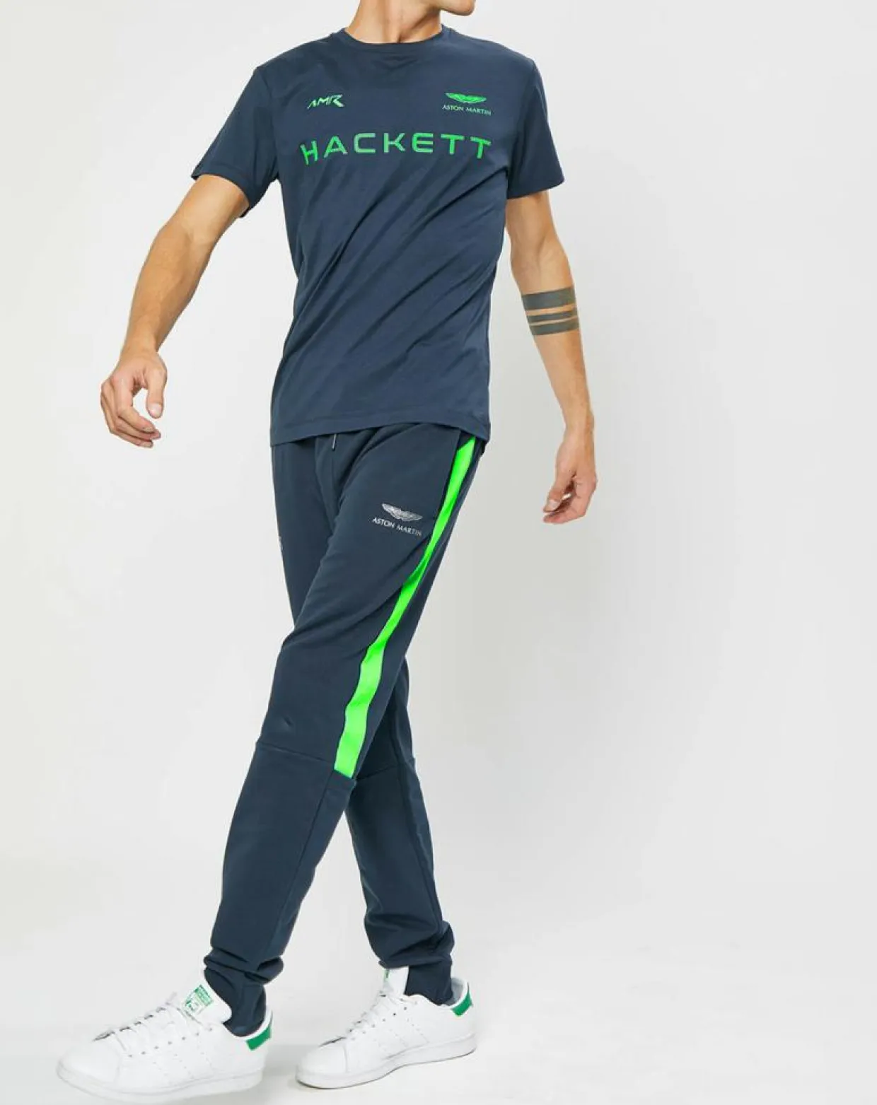Homme Hackett London Pantalons^Jogging Aston Martin Racing bleu marine