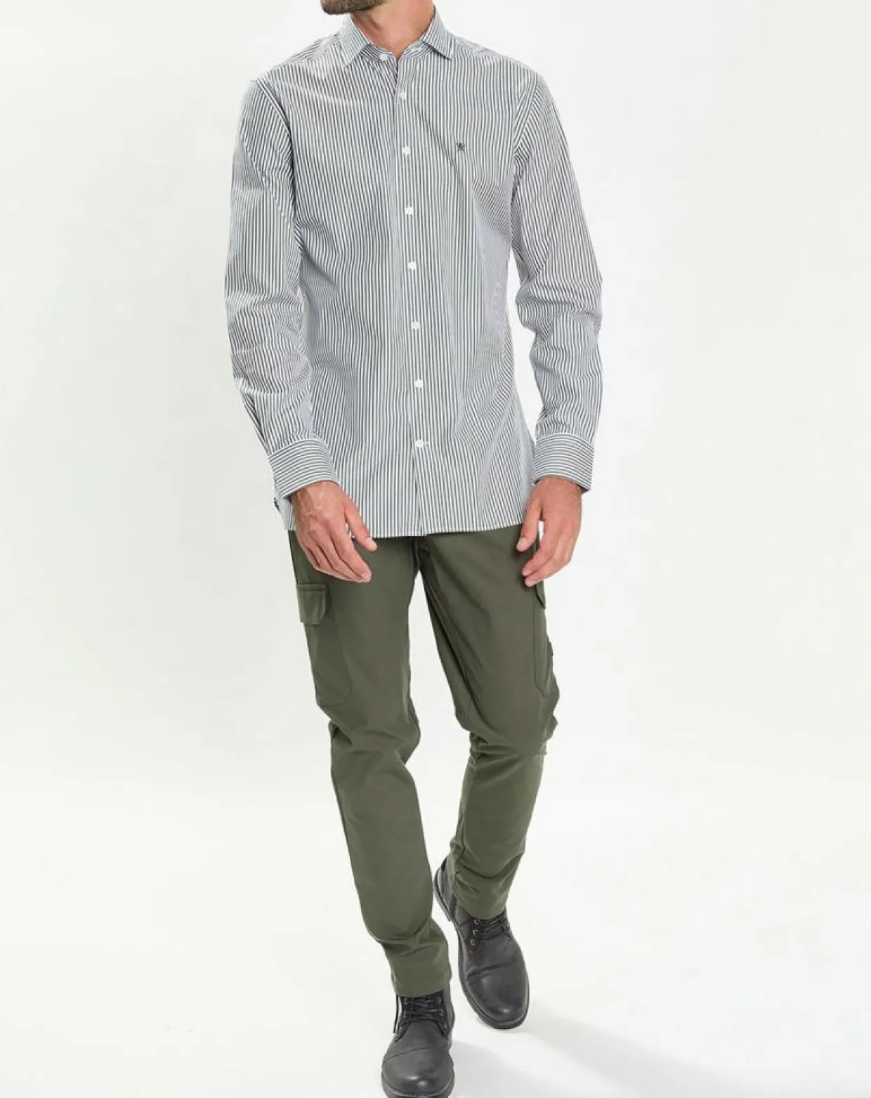Homme Hackett London Pantalons^Jogging Cargo Sport Fleece kaki