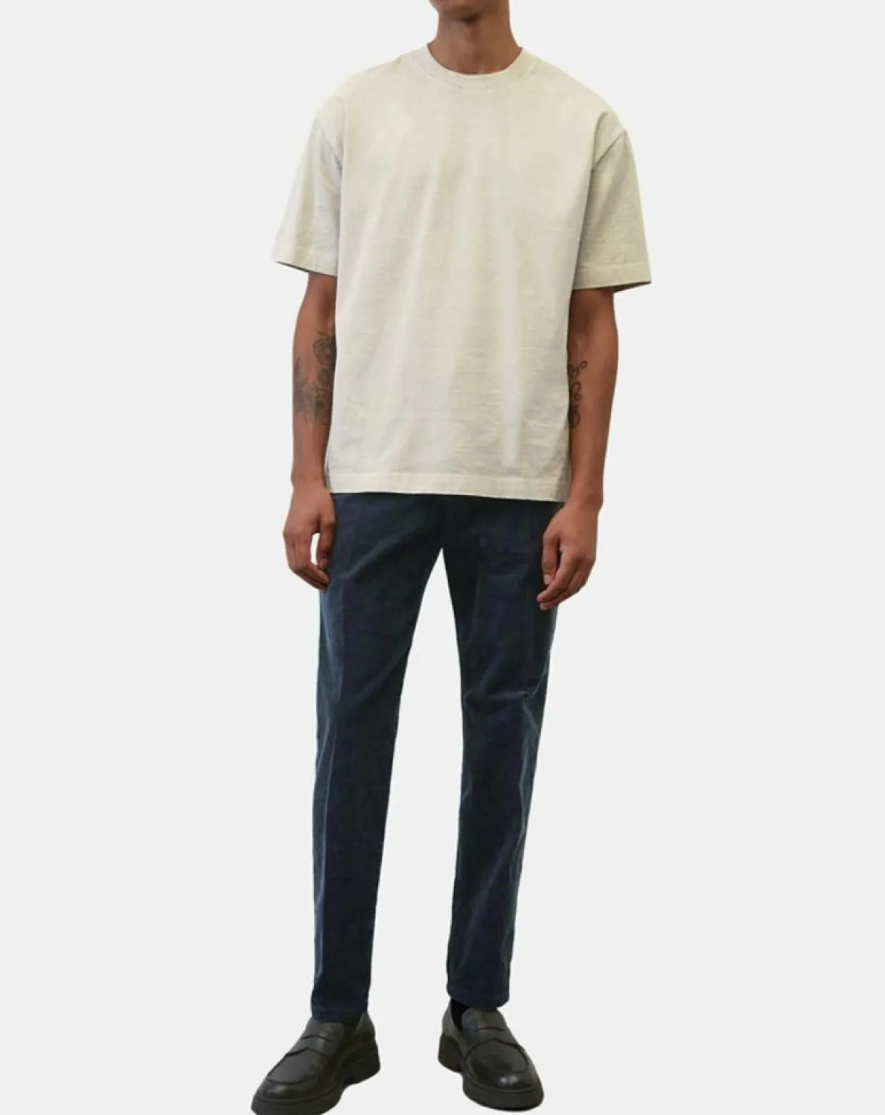 Homme Marc O'Polo Pantalons^Jogging en Velours côtelé Osby stretch bleu marine