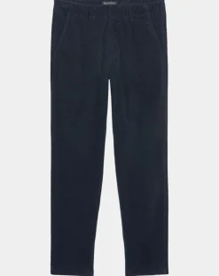 Homme Marc O'Polo Pantalons^Jogging en Velours côtelé Osby stretch bleu marine