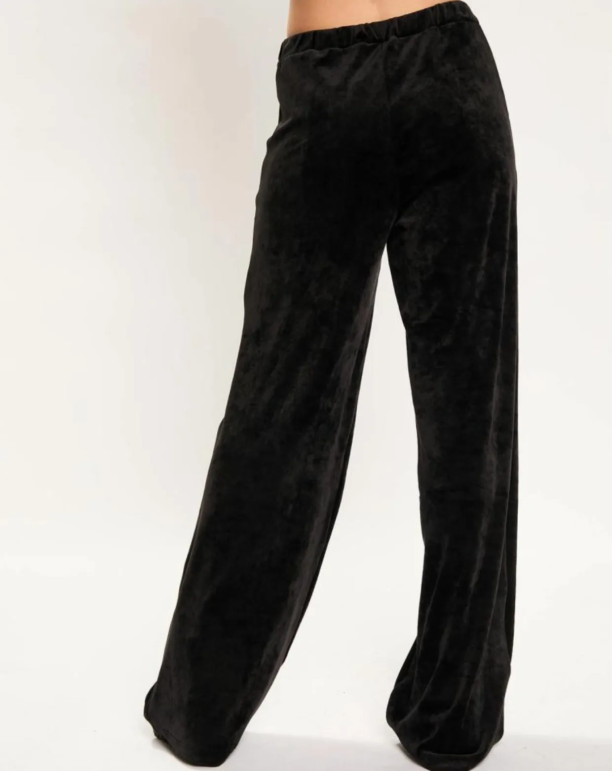 Jogging en Velours Zana noir-Lauren Vidal Hot