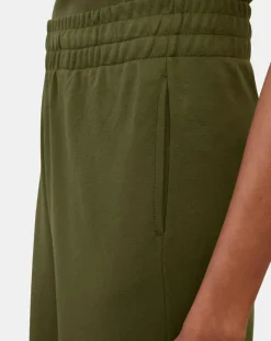 Femme Marc O'Polo Pantalons^Jogging large taille élastique kaki