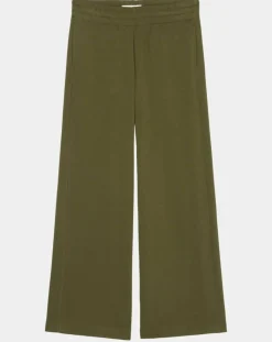 Femme Marc O'Polo Pantalons^Jogging large taille élastique kaki
