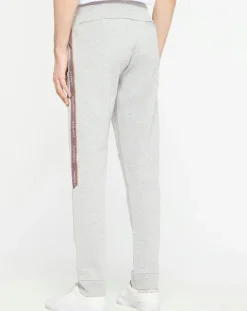 Homme Hackett London Pantalons^Jogging Slim Fit Galon Aston Martin Racing gris chiné