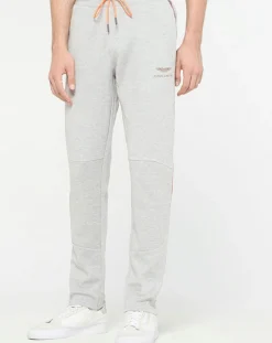 Homme Hackett London Pantalons^Jogging Slim Fit Galon Aston Martin Racing gris chiné