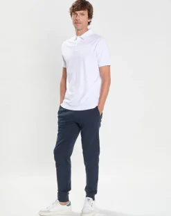 Homme Hackett London Pantalons^Jogging Slim Fit uni Sport bleu marine