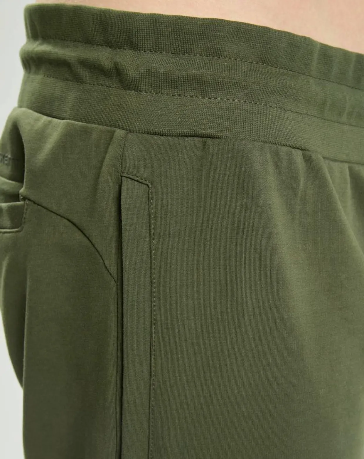 Jogging Slim Fit uni Sport kaki-Hackett London Sale