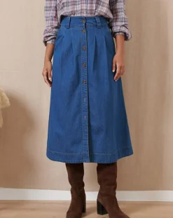 Femme Garance Paris Pantalons^Jupe Tolede bleue