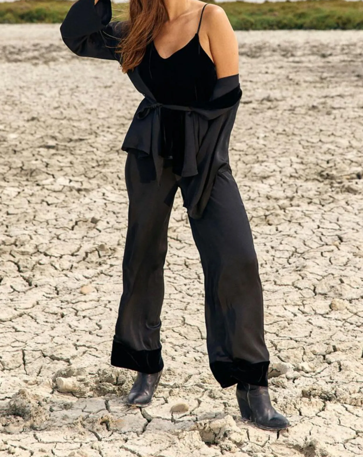 Kimono Ambre noir-Lauren Vidal